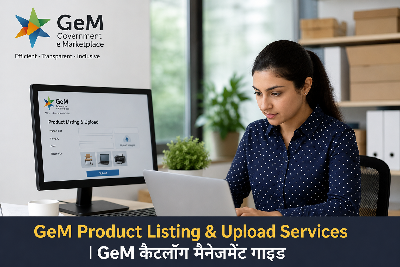 GeM Product Listing | Upload Services | GeM कैटलॉग मैनेजमेंट गाइड